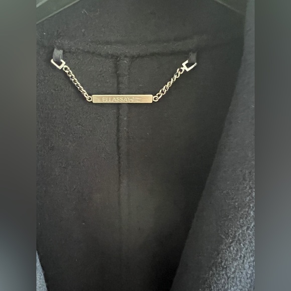 100% Wool navy Women winter coat XS - Picture 5 of 7